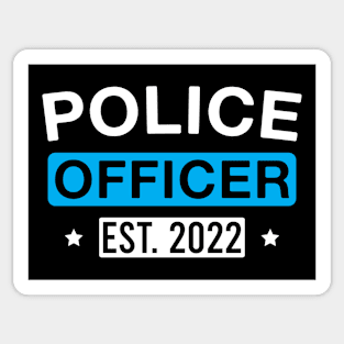 Police Officer Est. 2022 Sticker